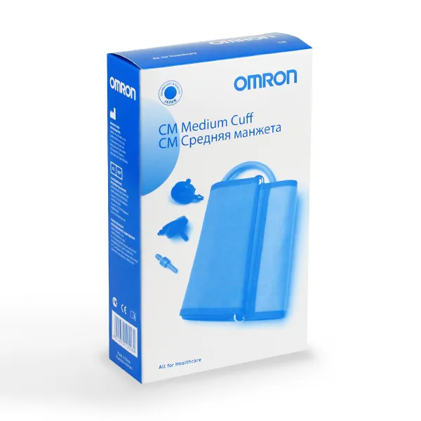 Манжета для тонометров OMRON CM Medium Cuff стандартная на плечо (22-32 см) (HEM-CM24-RU) Манжета для тонометров OMRON CM Medium Cuff стандартная на плечо (22-32 см) (HEM-CM24-RU)