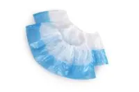 Бахилы Elegreen двойные Super 65 бело-голубые, пара