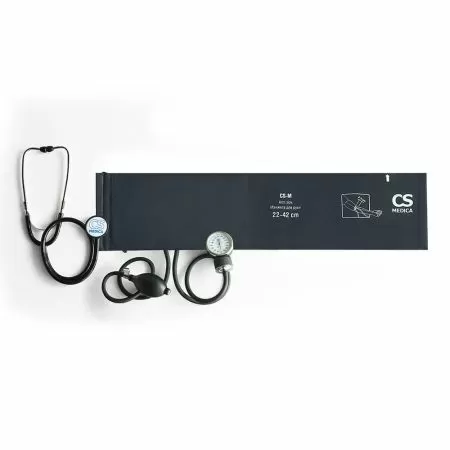 Тонометр механический на плечо CS Medica CS-106 М с манжетой 24-42 см и фонендоскопом в комплекте