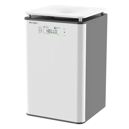 Облучатель-рециркулятор МЕГИДЕЗ МСК-3919Б настольный, с панелью управления, 1 лампа 15 Вт