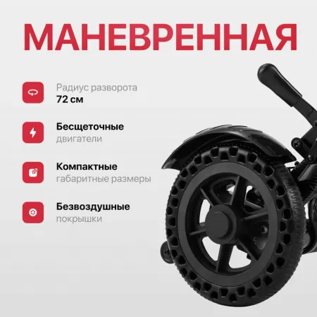 Кресло-коляска с электроприводом ORTONICA Pulse 610