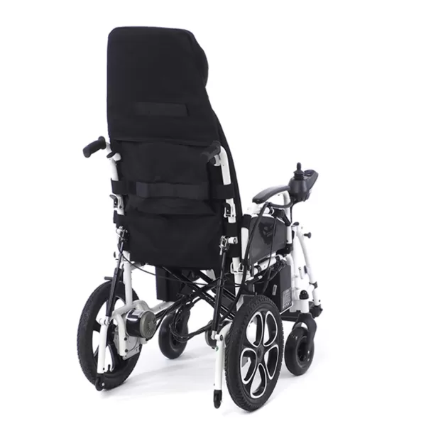 Кресло-коляска с электроприводом MET COMFORT 85 складная, с регулировкой угла наклона спинки и подножек Кресло-коляска с электроприводом MET COMFORT 85 складная, с регулировкой угла наклона спинки и подножек