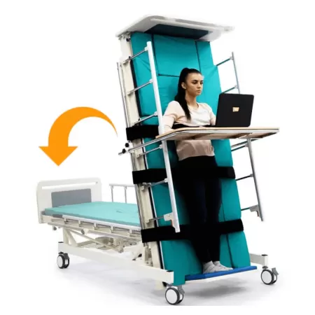 Кровать-вертикализатор электрическая MET LIFT UP, артикул 17153, кардиокресло, туалет, с функцией переворота