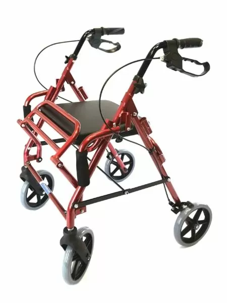 Ходунки-каталка "Titan Deutschland Gmbh" на четырех колесах с подножкой LY-582, серия "Optimal-Kappa Ходунки-каталка "Titan Deutschland Gmbh" на четырех колесах с подножкой LY-582, серия "Optimal-Kappa