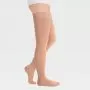 Чулки компрессионные IDEALISTA ID-300 унисекс 1 класс компрессии с закрытым носком и гладкой резинкой цвет карамель 