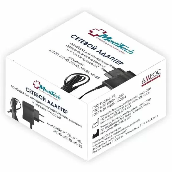 Адаптер MEDITECH для автоматических тонометров МТ Адаптер MEDITECH для автоматических тонометров МТ