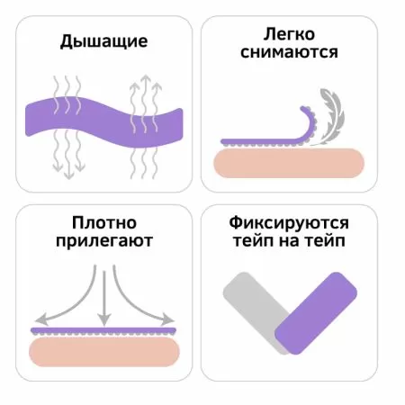 Кинезио тейп для лица BBalance Super Soft 5см*5м хлопок  Кинезио тейп для лица BBalance Super Soft 5см*5м хлопок