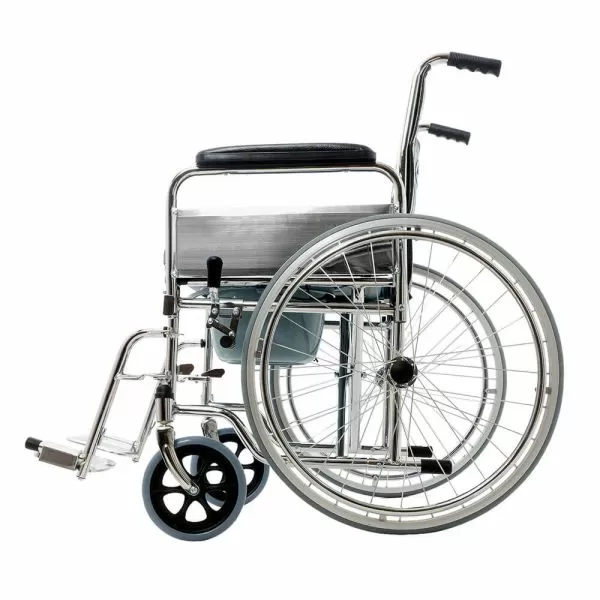 Кресло-коляска Barry W5 с санитарным оснащением, ширина сиденья 45 см