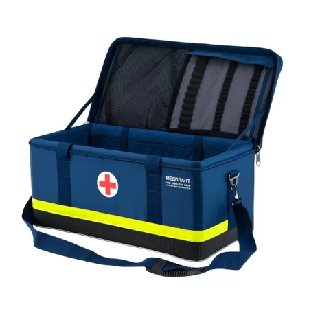 Набор реанимационный для оказания скорой медицинской помощи МЕДПЛАНТ НРСП-02 по приказу № 1165н в сумке СР-03, артикул 1057