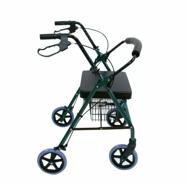 Ходунки-роллаторы PMR882W с сиденьем, складные, грузоподъемность до 220 кг Ходунки-роллаторы PMR882W с сиденьем, складные, грузоподъемность до 220 кг