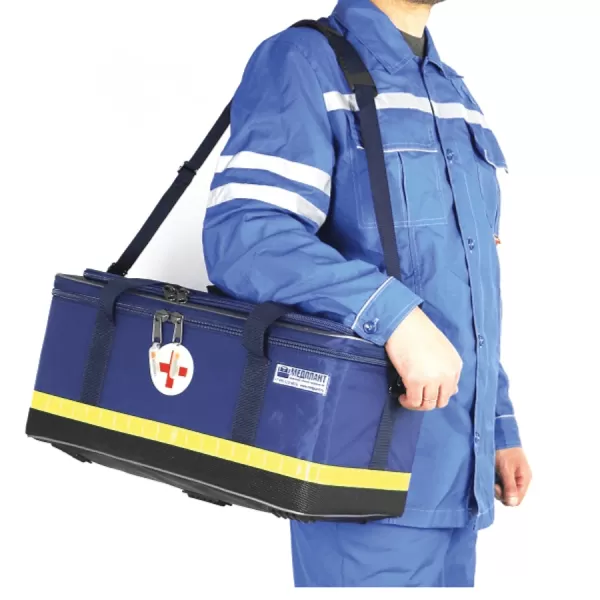 Набор реанимационный для оказания скорой медицинской помощи МЕДПЛАНТ НРСП-02 в сумке СР-03, артикул 1548