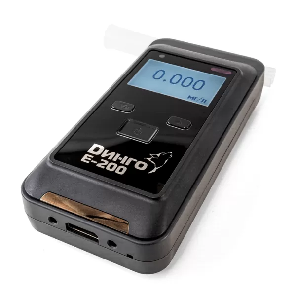 Алкотестер профессиональный Динго E-200 (В) с принтером, Bluetooth и слотом для SD карты Алкотестер профессиональный Динго E-200 (В) с принтером, Bluetooth и слотом для SD карты