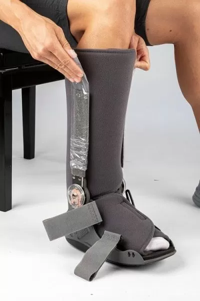 Бандаж на голеностопный сустав (тутор) Orliman EST-086 жесткий с шарниром 