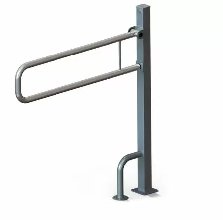 Поручень для инвалидов откидной отдельно стоящий ПО-06.05.915.100.970.Н