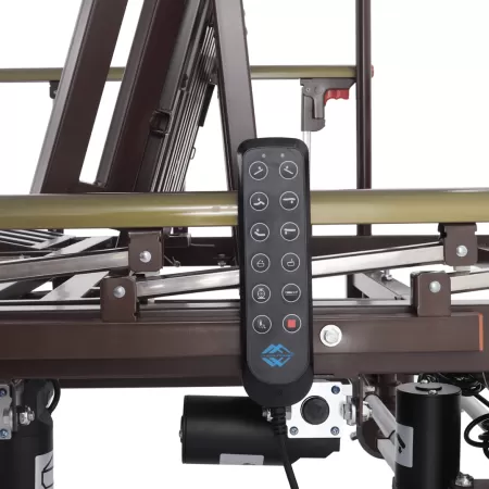 Кровать электрическая MED-MOS DB-11А ЛДСП венге ширина 120 см, с туалетом и функцией переворота