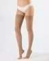 Чулки компрессионные OFA BAMBERG Classic унисекс 1 класс компрессии с открытым носком и гладкой резинкой цвет бежевый 