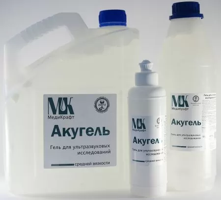 Акугель Высокой вязкости Гель для УЗИ 0,25 кг Акугель Высокой вязкости Гель для УЗИ 0,25 кг