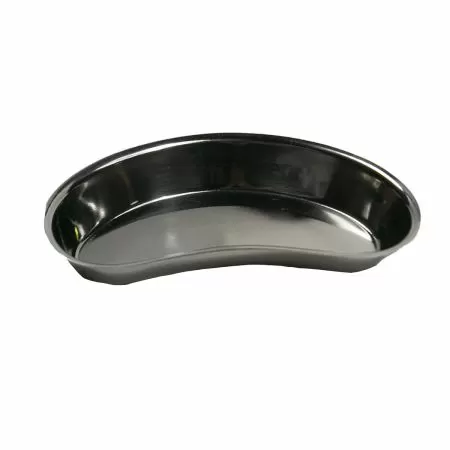 Лоток почкообразный Медикон ЛМП-160, размер 160х85х28, объем 0,1 л, сталь 