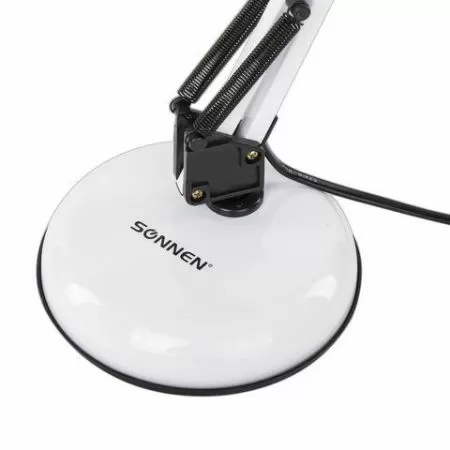 Настольная лампа-светильник SONNEN TL-007, подставка+струбцина, высота 60 см
