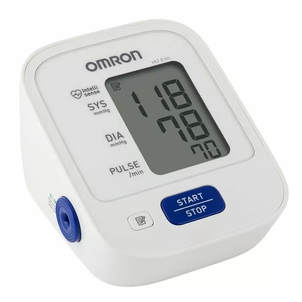 Тонометр автоматический на плечо OMRON M2 Eco с манжетой 22-32 см и адаптером (HEM-7126-ARU)