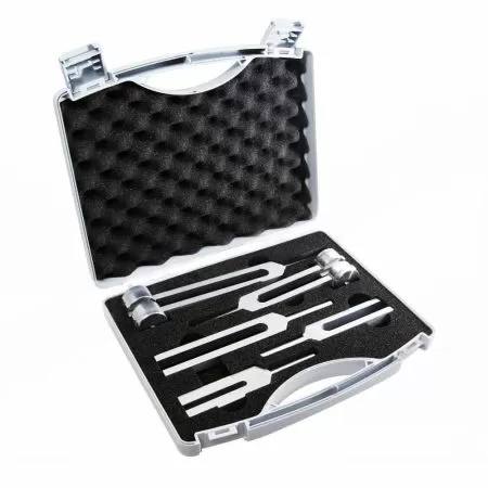 Комплект медицинских камертонов KaWe 08.24001.001, 5 штук (128 Гц, 256 Гц, 512 Гц, 1024 Гц, 2048 Гц)