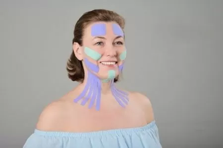 Кинезио тейп для лица BBalance BBTape 2,5см*5м (Face Pack) белый (2 рулона)