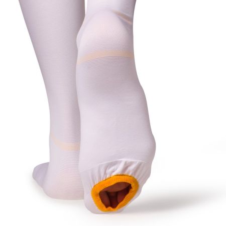 Чулки компрессионные B.Well JW-216 унисекс 1 класс компрессии с закрытым носком антиэмболические для операции белые 