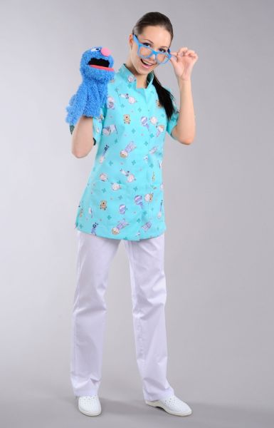 Блуза медицинская женская "Доктор Стиль" Педиатр