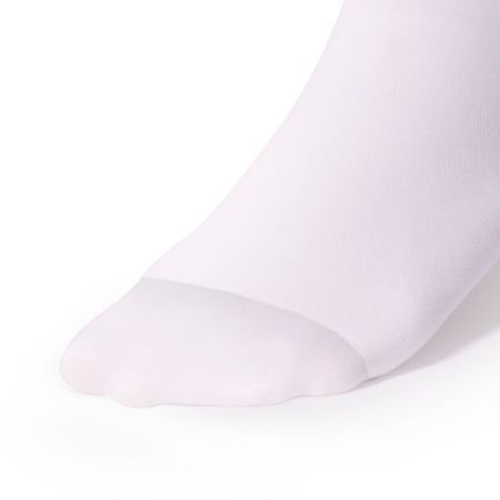 Чулки компрессионные B.Well JW-216 унисекс 1 класс компрессии с закрытым носком антиэмболические для операции белые 