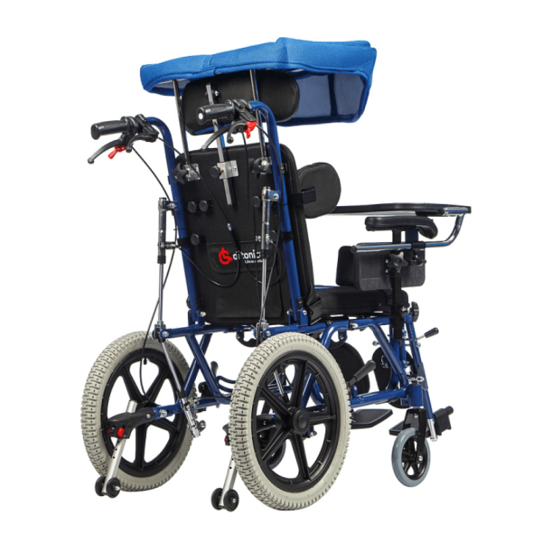 Кресло-коляска для детей с ДЦП Ortonica Olvia 400 с капюшоном и столиком