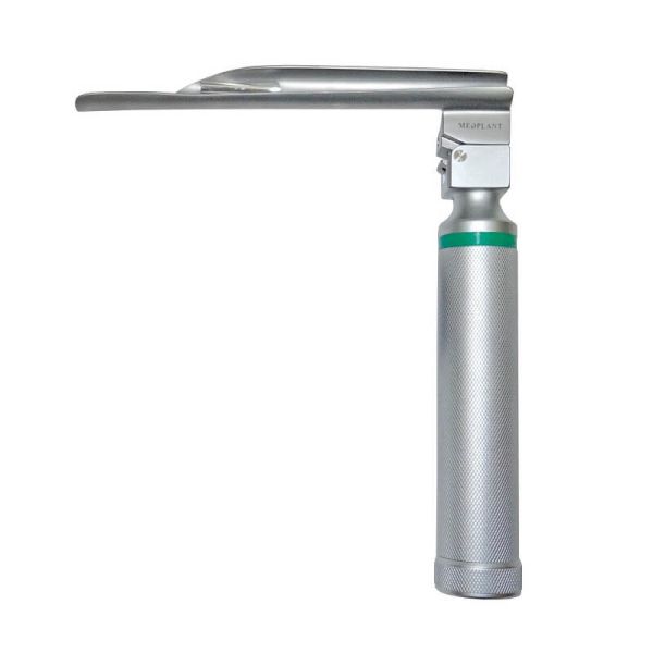 Ларингоскоп волоконно-оптический для экстренной медицины МЕДПЛАНТ ЛЭМ-02/ВО универсальный, 2 рукоятки, 4 клинка, артикул 833